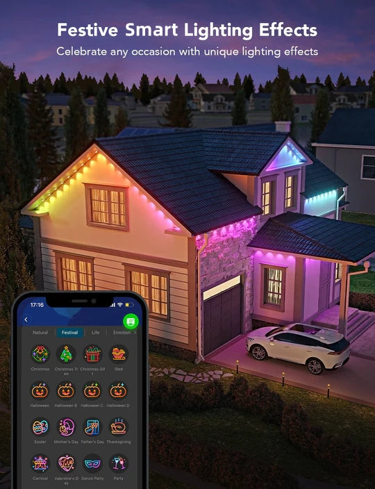 🎃Halloween Sale 45% OFF🔥Wi-Fi Bluetooth Smart Led Light for outdoor