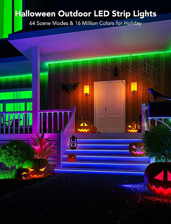 🎃Halloween Sale 45% OFF🔥Wi-Fi Bluetooth Smart Led Light for outdoor