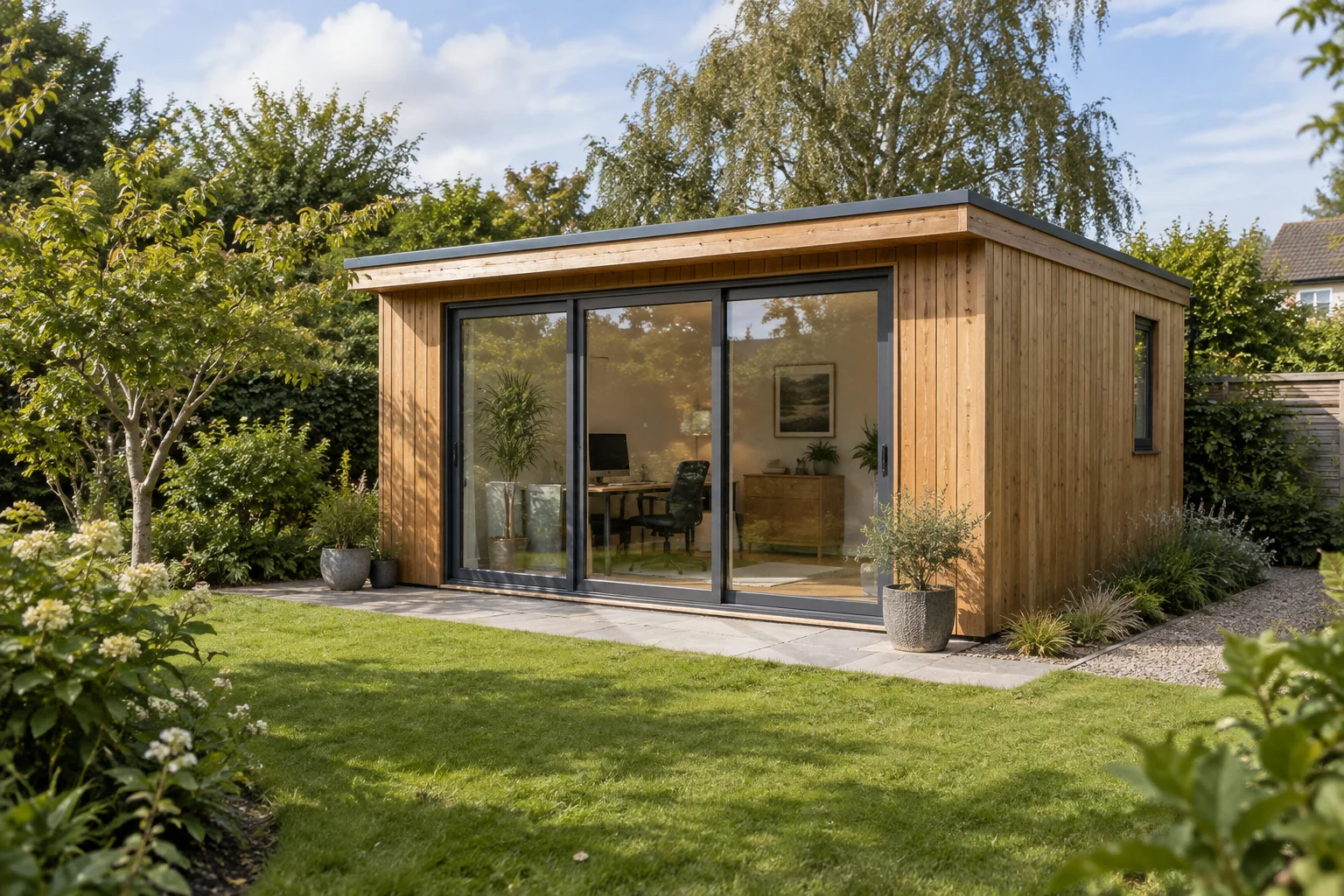 The Garden Studio wooden cabin design concept